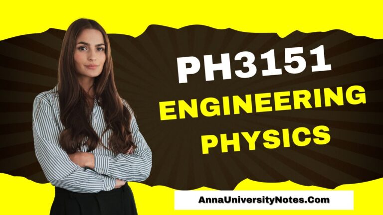 PH3151 Engineering Physics Question Papers PDF Download